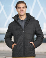 JK58 UNISEX SUSTAINABLE SEAMLESS PARKA JACKET (3D CUT)