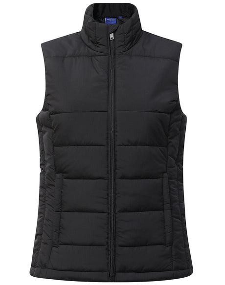 JK62 Ladies' Sustainable Insulated Puffer Vest (3D Cut)