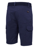 K17007-Rib Comfort Waist Short