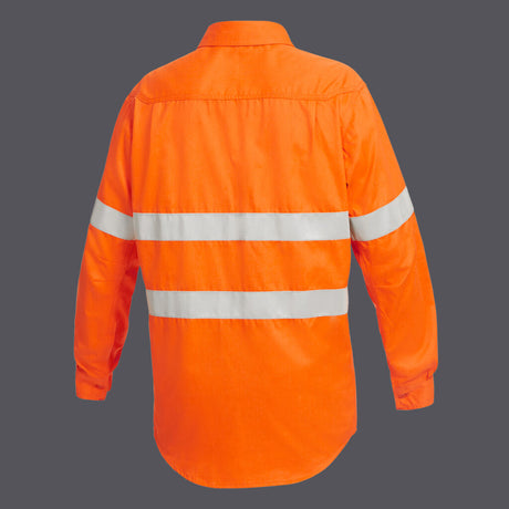 K84001-Shieldtec Lenzing FR Hi-Vis LS Shirt T (New)