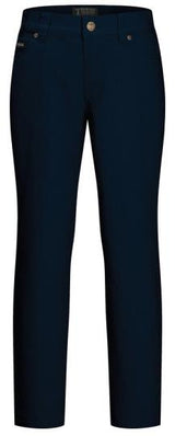 RMPC015-Ladies Cotton Stretch Jeans Mid Rise - Straight Leg - Classic Fit