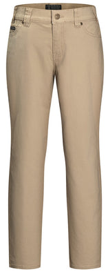 RMPC015-Ladies Cotton Stretch Jeans Mid Rise - Straight Leg - Classic Fit