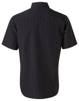 M7221 Men's Pin Stripe Short Sleeve Shirt