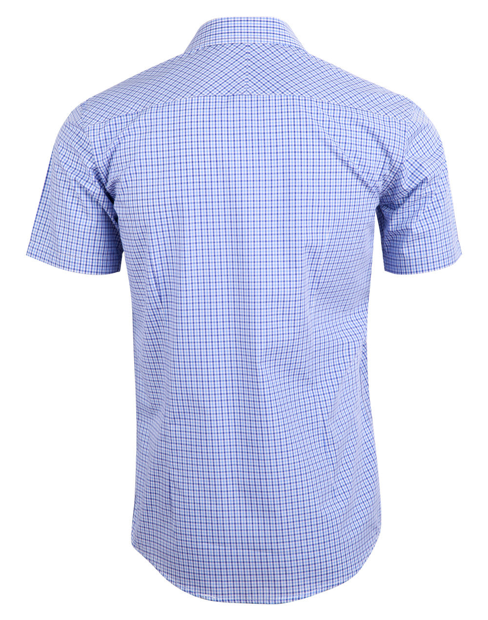 M7320S Men's Multi-Tone Check Short Sleeve Shirt