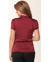 M8810 Women's Tie Neck Blouse