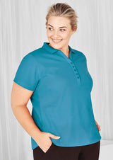 P400LS-Womens Crew Short Sleeve Polo