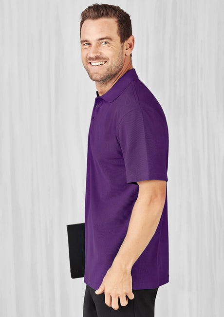 P400MS-Mens Crew Short Sleeve Polo