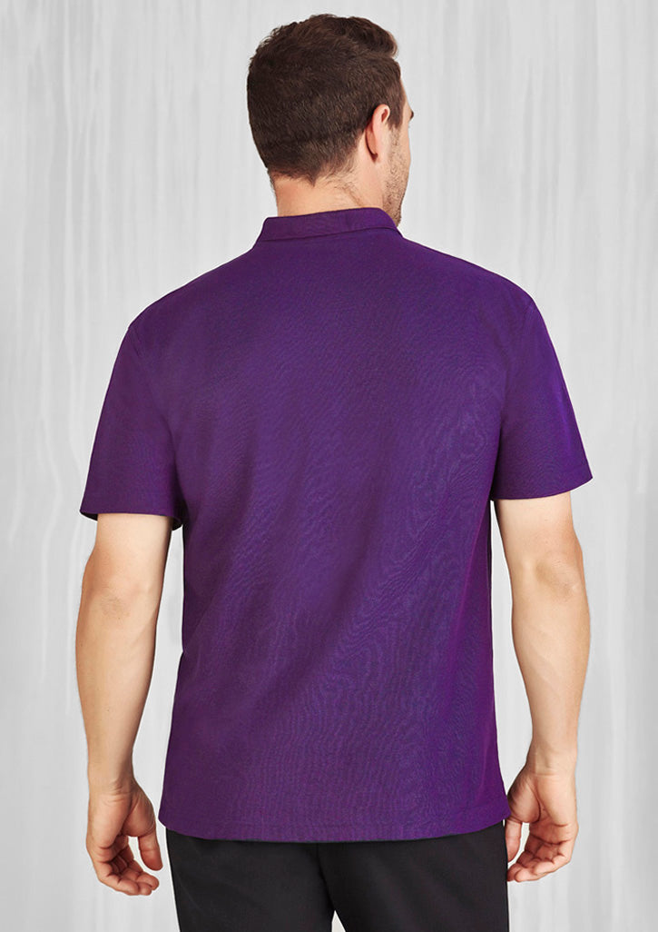 P400MS-Mens Crew Short Sleeve Polo