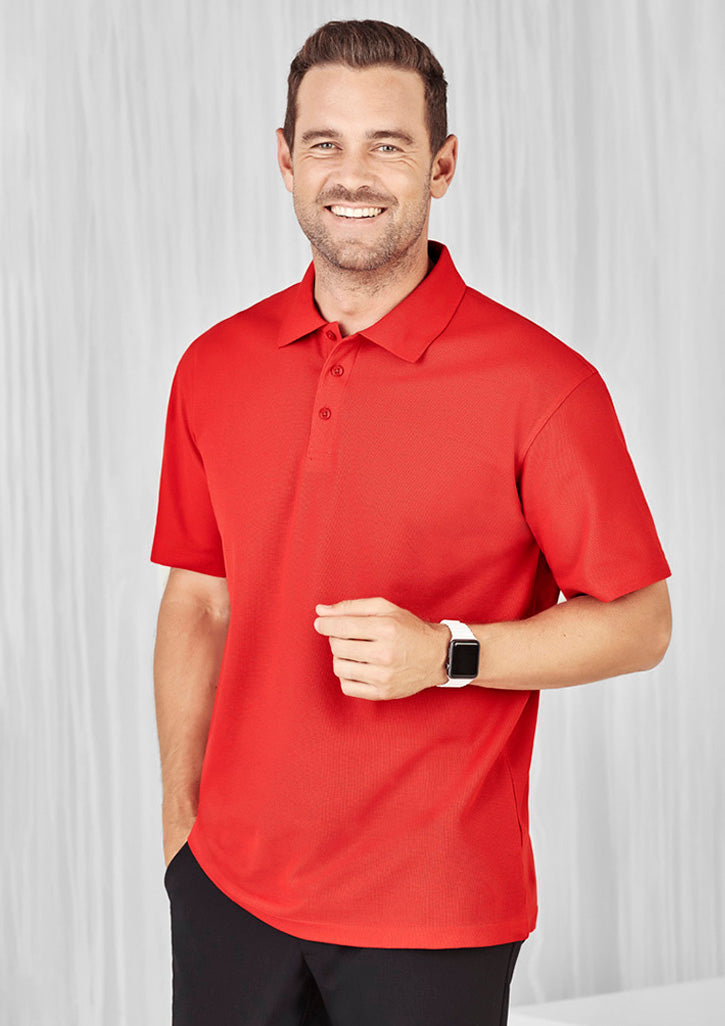 P400MS-Mens Crew Short Sleeve Polo