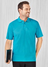 P400MS-Mens Crew Short Sleeve Polo