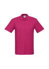 P400MS-Mens Crew Short Sleeve Polo