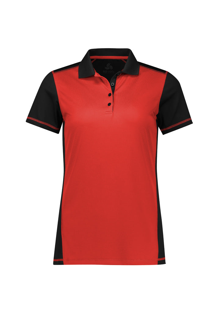 P419LS-Womens Dart Short Sleeve Polo