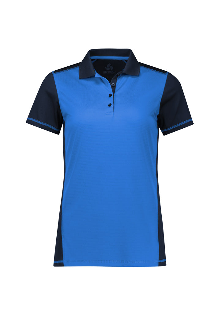 P419LS-Womens Dart Short Sleeve Polo