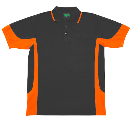 P519HC-Mens Contrast Polo