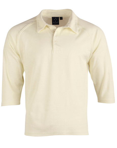 PS29Q CRICKET POLO 3/4 Sleeve Men's