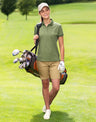 PS72 Ladies Ultrafine Cotton Pique Short Sleeve Polo