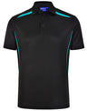 PS93 MENS SUSTAINABLE POLY/COTTON CONTRAST SS POLO