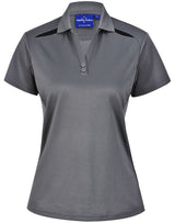 PS94 LADIES SUSTAINABLE POLY/COTTON CONTRAST SS POLO