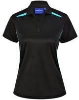 PS94 LADIES SUSTAINABLE POLY/COTTON CONTRAST SS POLO