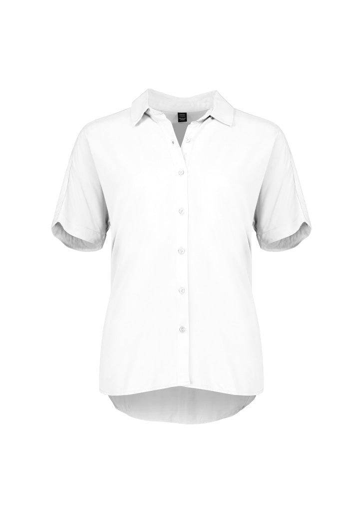 Womens Dahlia Short Sleeve Blouse