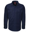 RM1000-Open Front L/S Shirt