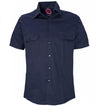 RM1000S-Open Front S/S Shirt