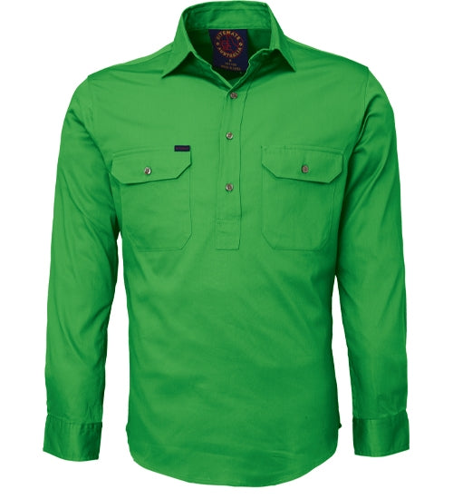 RM100CF-Closed Front L/S Shirt