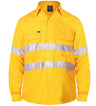 RM1040R-Open Front L/S Shirt with 3M 8910 Reflective Tape