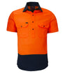 RM105CFS-2 Tone Closed Front S/S Shirt