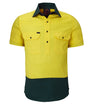 RM105CFS-2 Tone Closed Front S/S Shirt