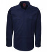 RM108V3-Vented Light Weight Open Front L/S Shirt