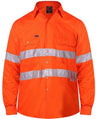 RM108V3R-Vented Light Weight Open Front L/S Shirt with 3M 8910 Tape