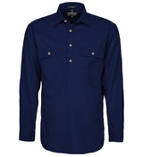 RM200CF-Men's Pilbara Shirt Closed Front L/S Shirts
