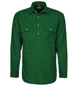 RM200CF-Men's Pilbara Shirt Closed Front L/S Shirts