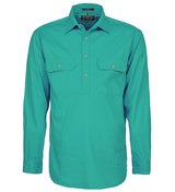 RM200CF-Men's Long Sleeve Shirt (Closed Front)-Pilbara