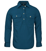 RM300CF-Ladies Pilbara Closed Front L/S Shirts