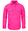 RM300CF-Ladies Pilbara Closed Front L/S Shirts