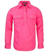RM300CF-Ladies Pilbara Closed Front L/S Shirts