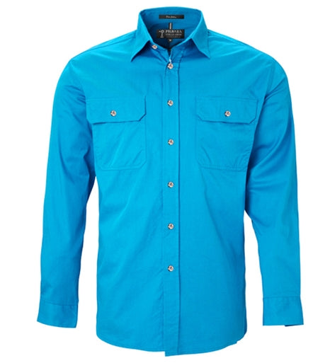 RM500BT-Men's Pilbara Longsleeve (Open Front)