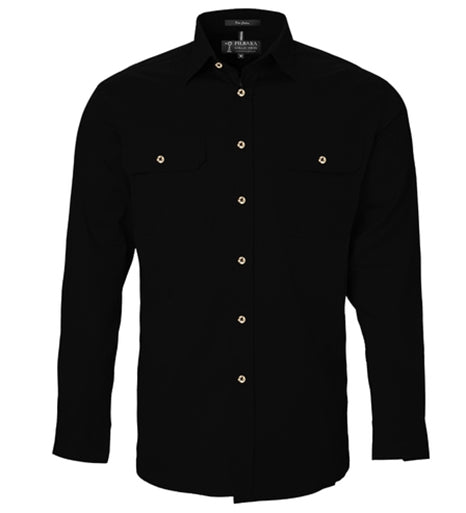 RM500BT-Men's Pilbara Longsleeve (Open Front)