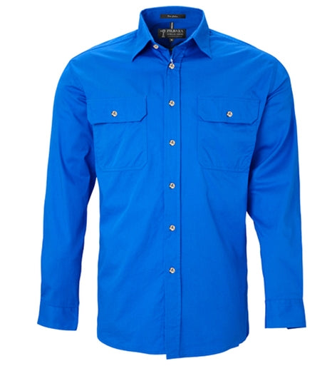 RM500BT-Men's Pilbara Longsleeve (Open Front)