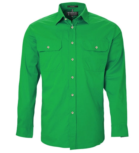 RM500BT-Men's Pilbara Longsleeve (Open Front)