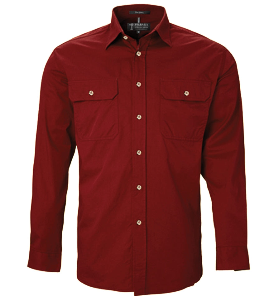 RM500BT-Pilbara Shirt for Men (Open Front)