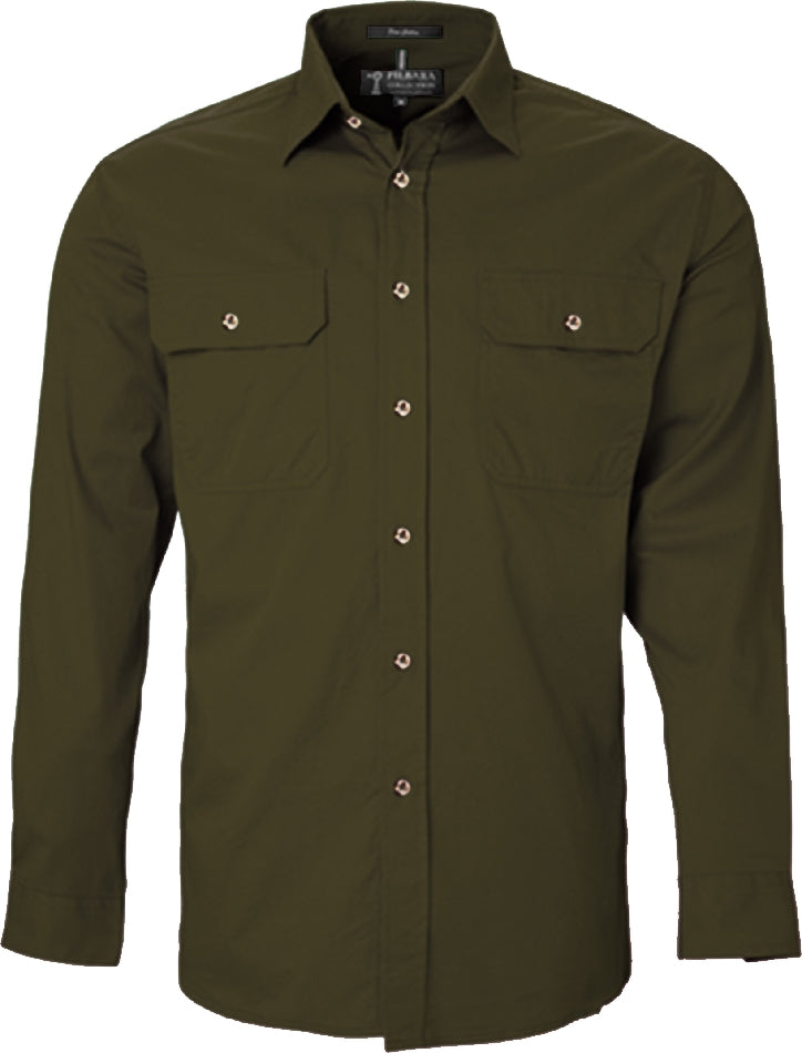 RM500BT-Pilbara Shirt for Men (Open Front)