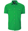 RM500BTS-Men's Pilbara Open Front Men's S/S Shirts