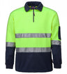 RM6012R-Half Zip Fleecy Pullover with 3M 8910 Reflective Tape
