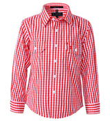 RMPC001-Childrens' Front Flap Dual Pocket, Classic Fit L/S Shirts