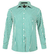 RMPC003-Ladies Classic Fit, L/S Shirts with Swiss Tabs