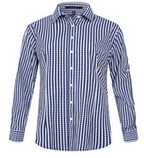 RMPC003-Ladies Classic Fit, L/S Shirts with Swiss Tabs