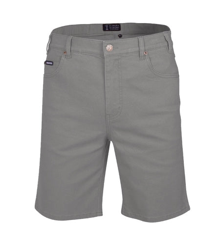 RMPC033-Men's Cotton Stretch Mid-Length Jean Shorts
